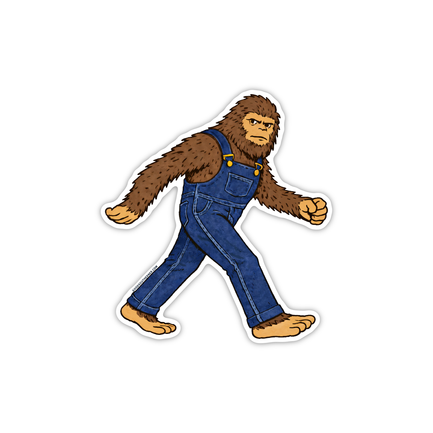 Bigfoot In Overalls - Good Southerner