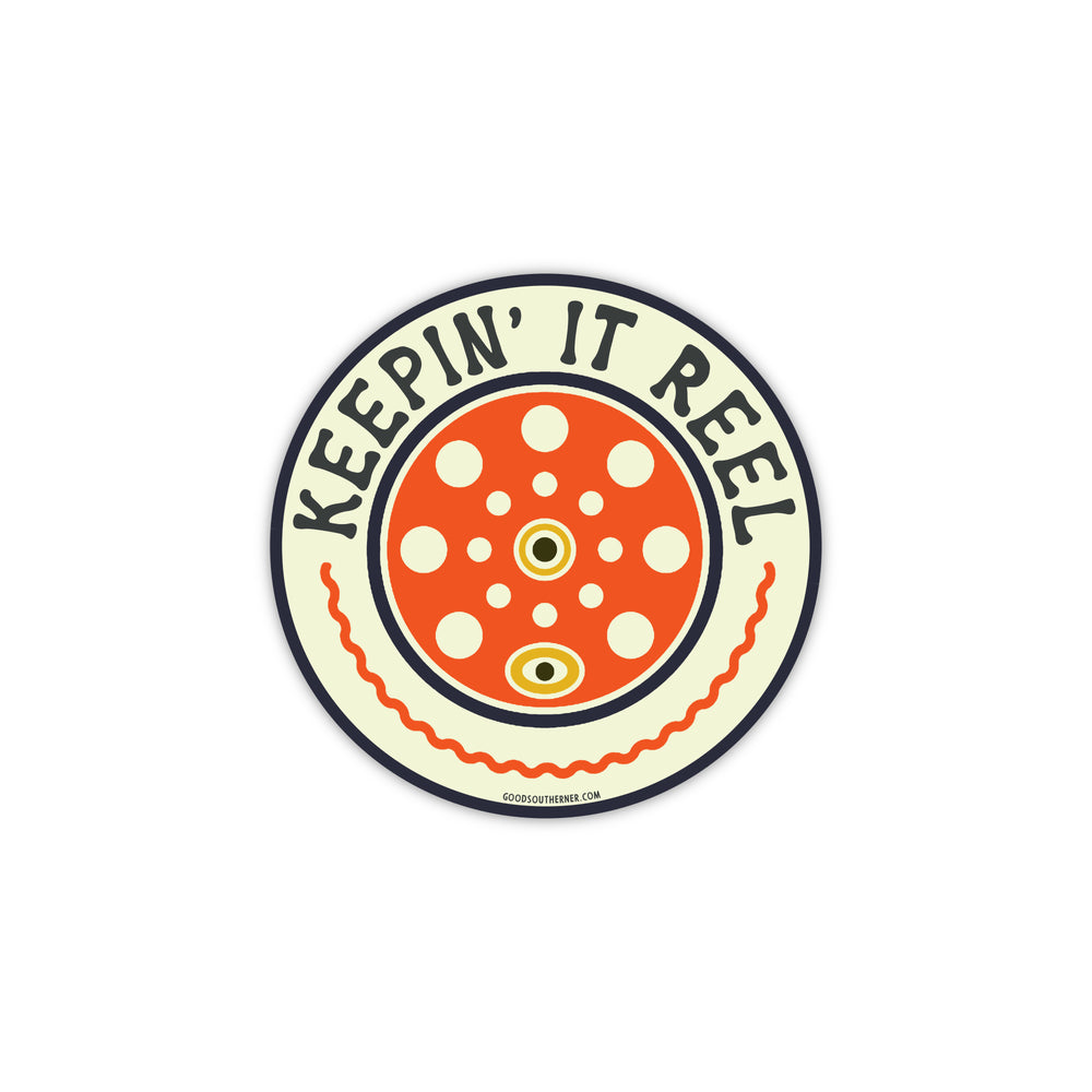 Keepin' It Reel Sticker