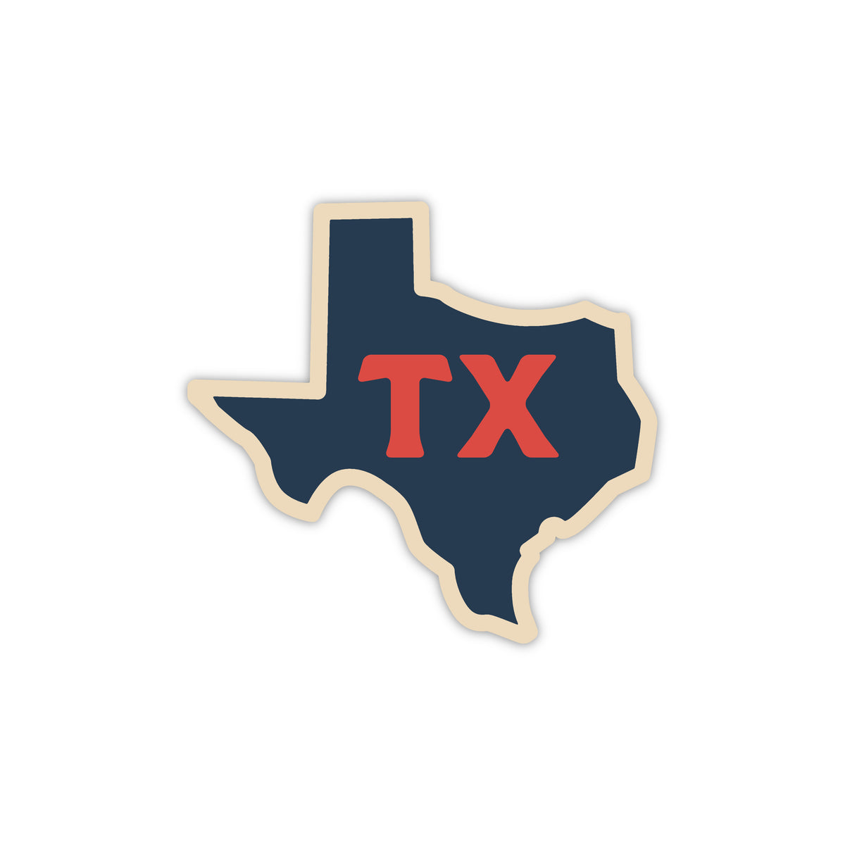 Texas Outline Sticker - Good Southerner
