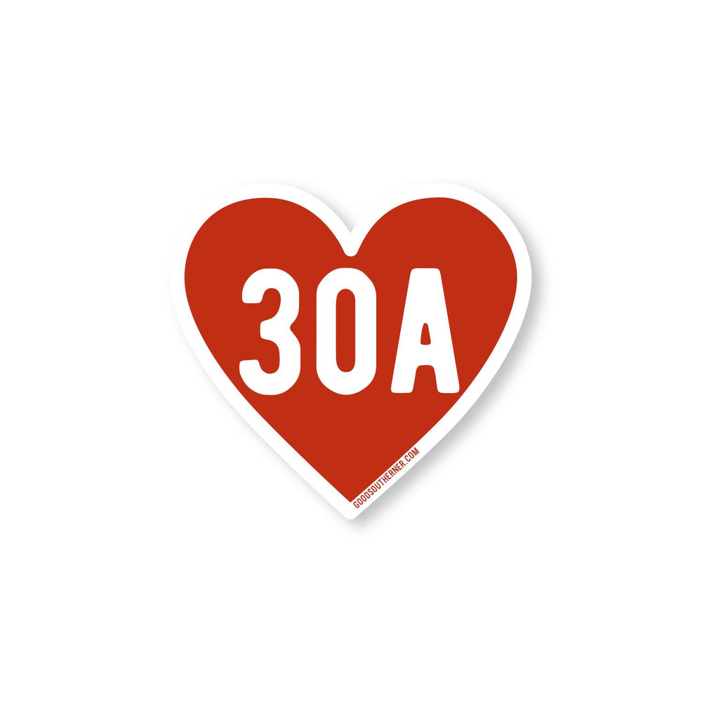 Love 30A Sticker