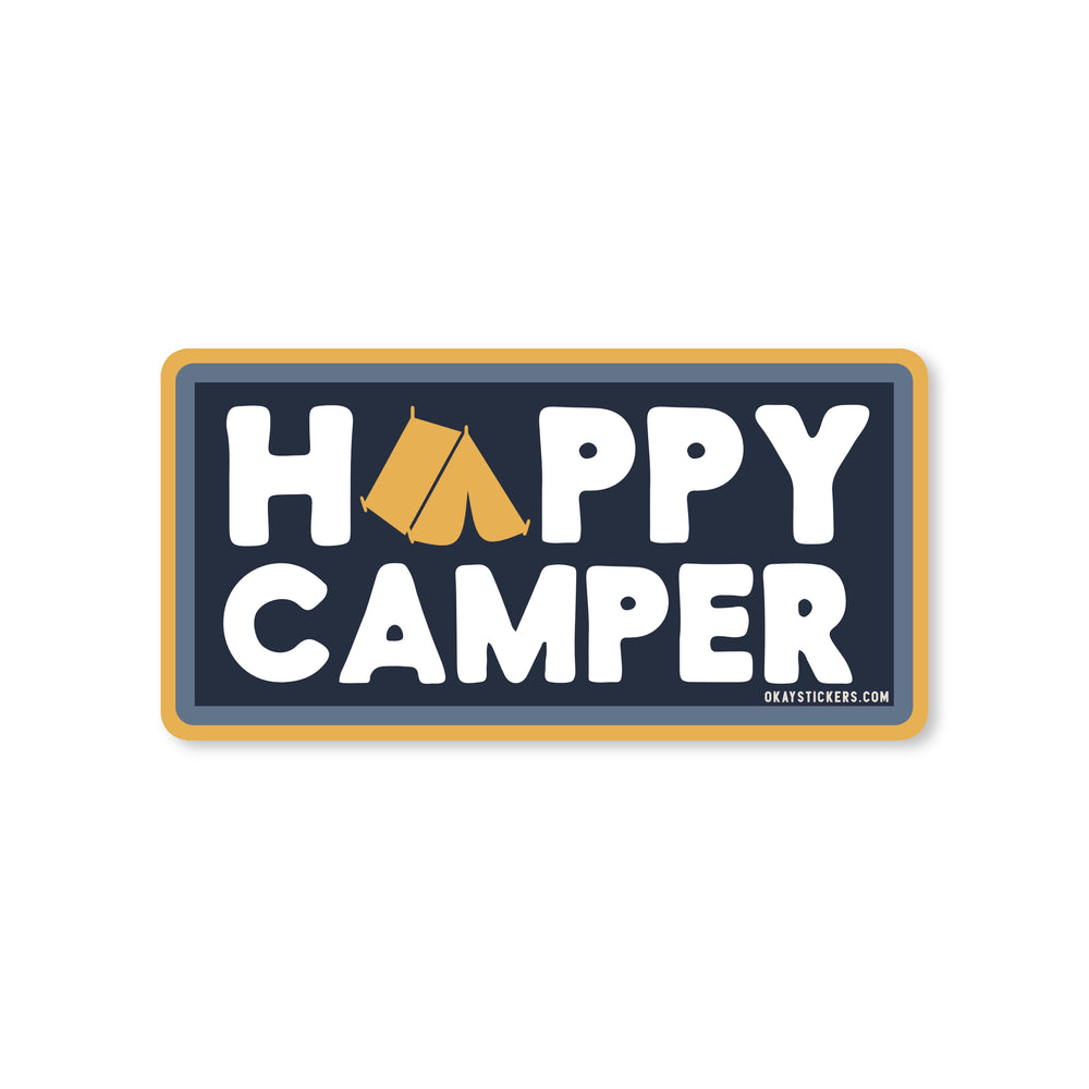Happy Camper Sticker - Good Southerner
