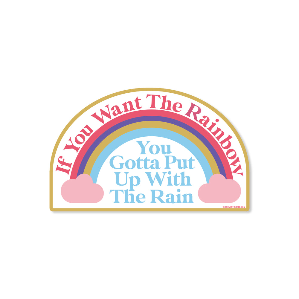 Dolly: If You Want Rainbows Sticker